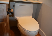 11479 Coloma Road , Gold River, California, 95670 Listing: Half-Bathroom Toilet Photo by Real Estate Agent