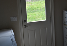 6122 Grant Avenue , Laporte, VA, 20122 Listing: Laundry Room Exterior Door Photo by Real Estate Agent