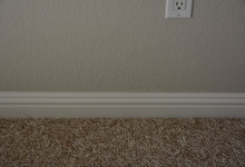 987 Main Street , Roseville, CA, 95874 Listing: Bedroom 2 Baseboard Photo by Real Estate Agent