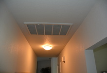 987 Main Street , Roseville, CA, 95874 Listing: Hallway Air Filter Photo by Real Estate Agent