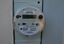 6122 Grant Avenue , Laporte, VA, 20122 Listing: Back Yard Electric Meter Photo by Real Estate Agent