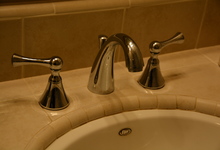 6122 Grant Avenue , Laporte, VA, 20122 Listing: Bathroom 2 Sink Faucet Photo by Real Estate Agent