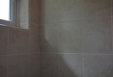 6122 Grant Avenue , Laporte, VA, 20122 Listing: Bathroom 2 Shower Tile Photo by Real Estate Agent