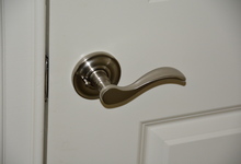 6122 Grant Avenue , Laporte, VA, 20122 Listing: Bedroom 2 Door Handles Photo by Real Estate Agent