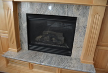 6122 Grant Avenue , Laporte, VA, 20122 Listing: Family Room Fireplace Photo by Real Estate Agent