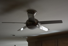 6122 Grant Avenue , Laporte, VA, 20122 Listing: Family Room Ceiling Fan Photo by Real Estate Agent