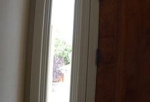 6122 Grant Avenue , Laporte, VA, 20122 Listing: Foyer Window Photo by Real Estate Agent