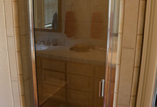 6122 Grant Avenue , Laporte, VA, 20122 Listing: Master Bathroom Shower Photo by Real Estate Agent
