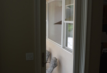 6122 Grant Avenue , Laporte, VA, 20122 Listing: Nook Exterior Door Photo by Real Estate Agent
