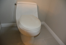 987 Main Street , Roseville, CA, 95874 Listing: Master Bathroom Toilet Photo by Real Estate Agent